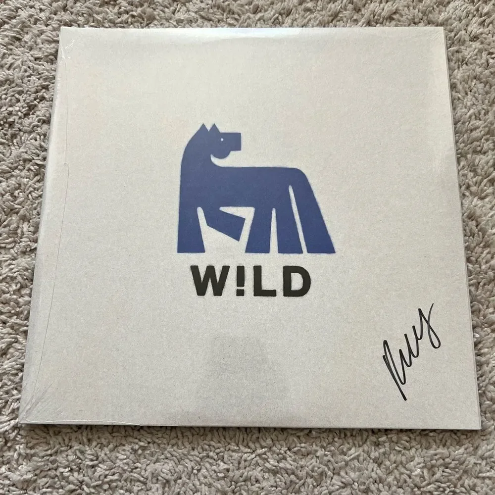 Lot of 2: Russ Wild W!LD Hand Signed / Autographed Vinyl LP & CD